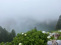 die Wolken ziehen langsam davon