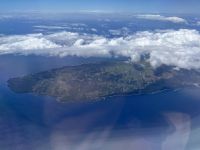 Insel Pico aus der Luft