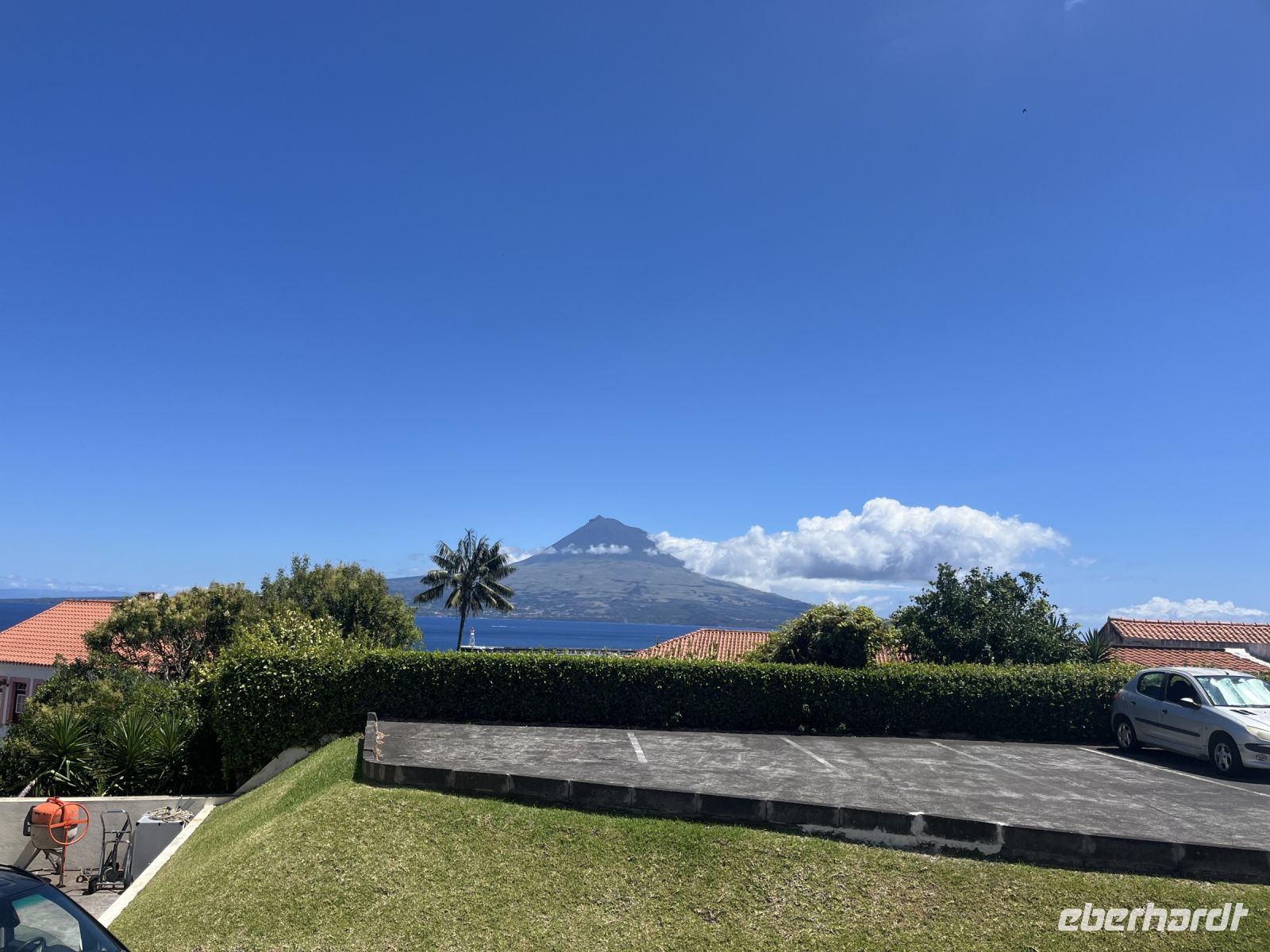 Blick von Faial auf den Pico