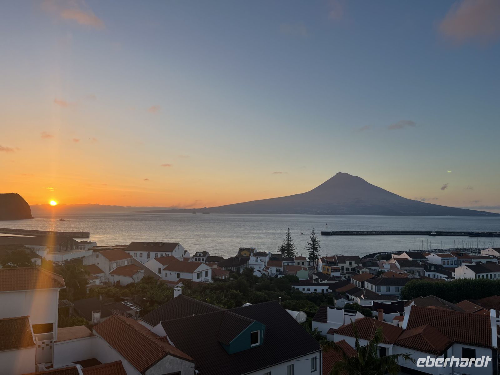 Sonnenuntergang am Pico