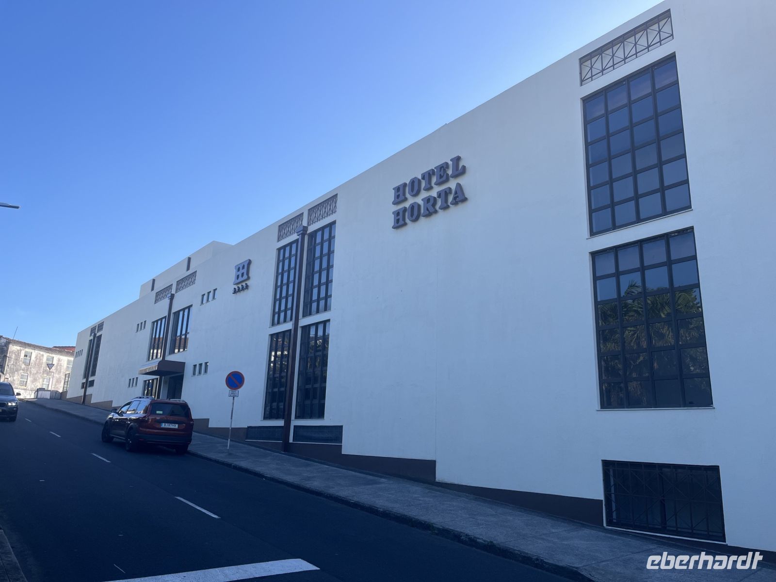 unser Hotel in Horta