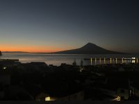 Sonnenuntergang hinter dem Pico