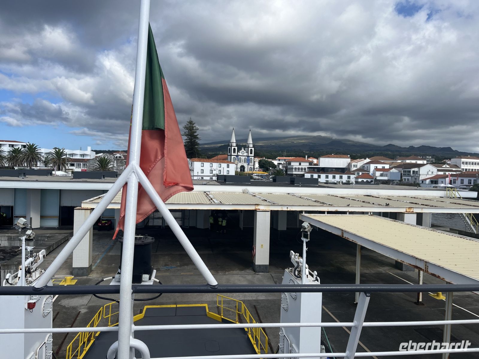 Rückfahrt von Madalena nach Horta