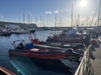 unser Boot für die Fahrt