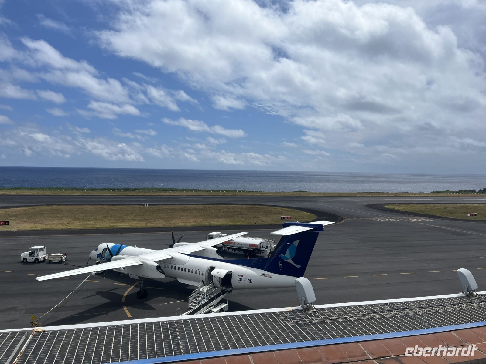 unser Flugzeug nach Terceira