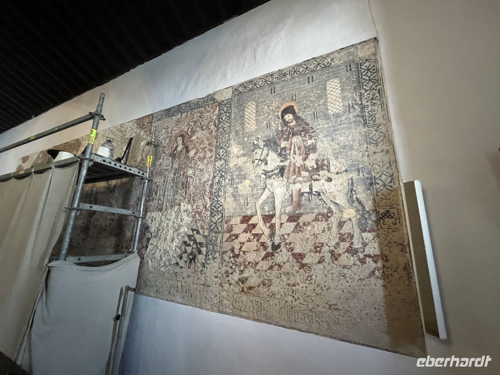 Fresken in der Kirche