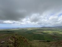 Blick auf die Felder von Terceira
