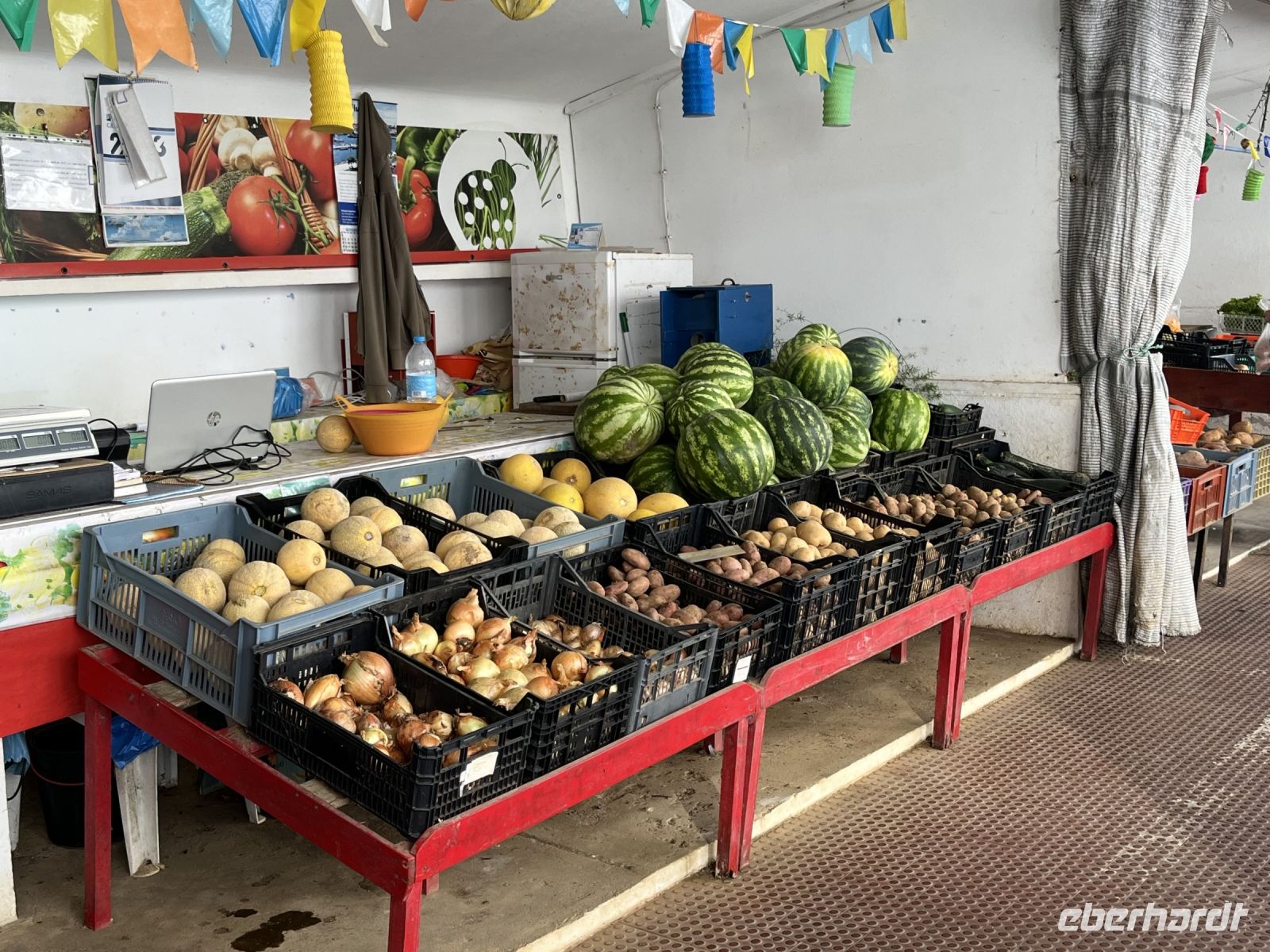 Obst und Gemüse Stand