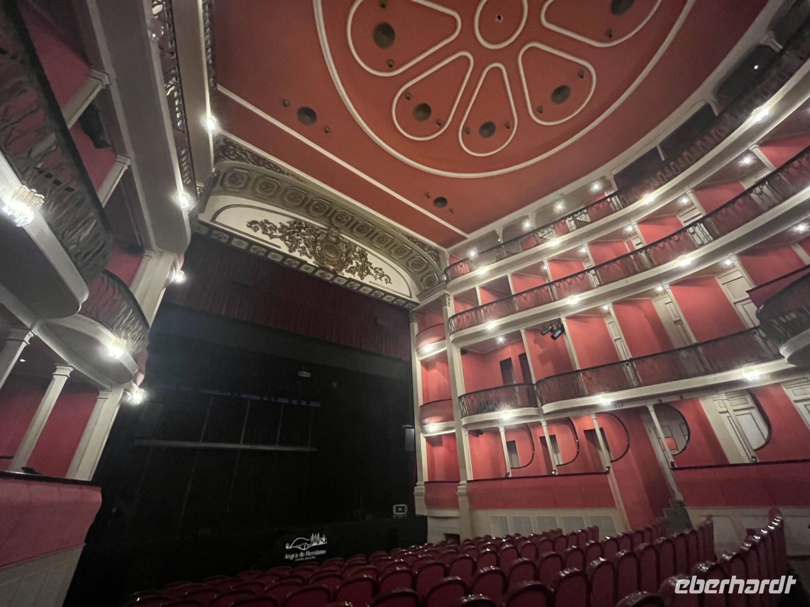 das Innere des Theaters