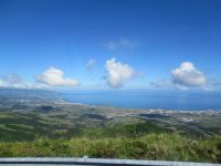Blick auf die Landschaften und Küste - São Miquel, Azoren