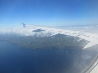 Anflug auf die Insel São Miguel - Azoren