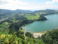 Furnas See vom Miradouro do Pico do Ferro - São Miquel 