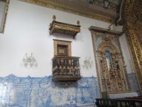 Die Kanzel in Santuário do Senhor Santo Cristo dos Milagres - Ponta Delgada - São Miguel, Azoren