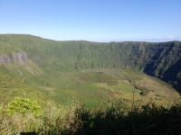 Vulkankrater Caldeira do Faial, Azoren 