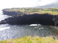 Die Felsenwelt von Miradouro da Lajinha - Faial, Azoren