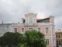 Historische Gebäude - heute Behörde in Horta - Faial, Azoren
