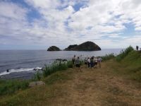 Mirqadouro Ilha da Vila und unsere Vorstellungsrunde -  São Miquel, Azoren 