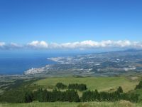 Blick auf die Landschaften und Küste - São Miquel, Azoren