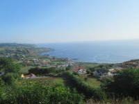 Ausblick in andere Richtung von Miradouro de Nossa Senhora da Conceição - Faial, Azoren