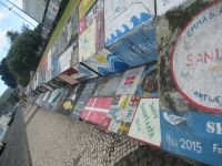 Die Bilder der Segler auf dem Hafen in Horta - Faial, Azoren