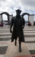 Statue von Vasco da Gama - Angra de Heroismo, Terceira, Azoren