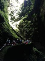 Die Vulkanhöhle „Agrar do Calvão“, Terceira, Azoren