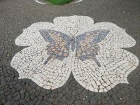 Jardim Duque da Terceira - Die Pflastewege - Angra de Heroismo, Terceira, Azoren