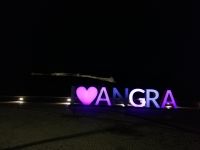 Abendstimmung in anderer Farbe ... Angra de Heroismo, Terceira, Azoren