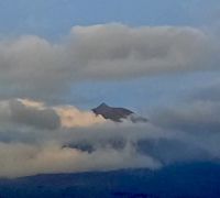 die Spitze des Pico, höchster Berg Portugal's
