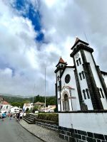 und spazieren zum Restaurant