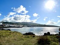ein Spaziergang entlang der Promenade in Lagoa
