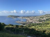 Blick auf Horta /Insel Faial