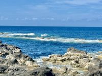 die Küste bei Capelinhos