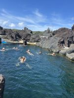 und für eine kleine Erfrischung...