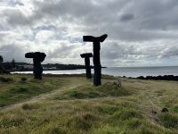 Ausblicke unterwegs - Künstlerstatuen