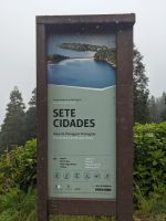 80. Sete Cidades, Aussichtspunkt auf Lagoa Azul und Lagoa Verde, Sao Miguel, Azoren
