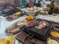 133. Abendessen auf dem heißen Stein, Horta, Faial, Azoren