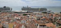 Lissabon, Blick über die Alfama zum Kreuzfahrtterminal  &ndash; &copy; Ria Heilmann (Eberhardt TRAVEL)