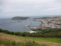 Faial - Blick auf Horta