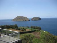 Auf der Fahrt Nach Praia da Vittoria - die Ziegeninseln