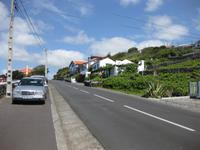 Straße nach Praia da Vittoria