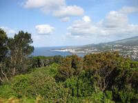 Blick vom Monte Brasil auf Terceira