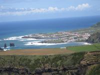 Blick auf Mosteiros an der Westküste