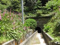 Eingang zum Tunnel, der von Mosteiros nach Sete Cidades führt