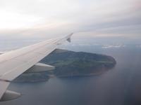 Ein erster Blick auf die Insel Sao Miguel