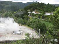 Überall dampft es in Furnas