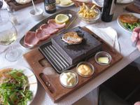 Essen vom heißen Stein auf Faial