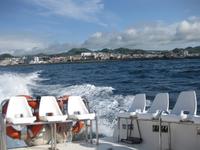 Ein Blick zurück nach Ponta Delgada