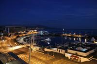 Blick über die Marina von Ponta Delgada