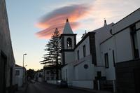 Faial: Horta am Abend - Ufowolken